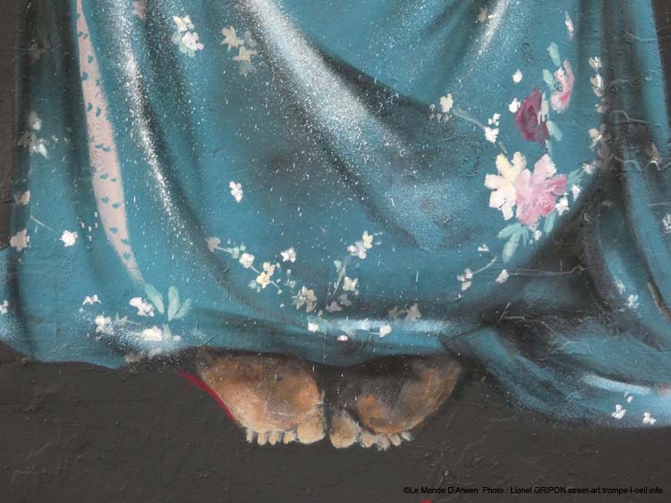 Baguettes dans les cheveux