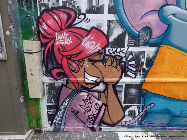 Souris afficheuse