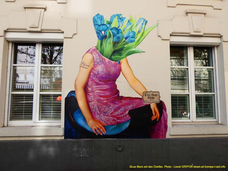 Être fleur bleue