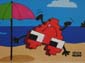 Coeurs à la plage