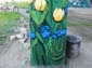 Poteau floral