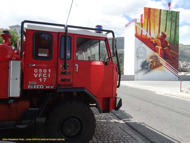 Hommage aux pompiers