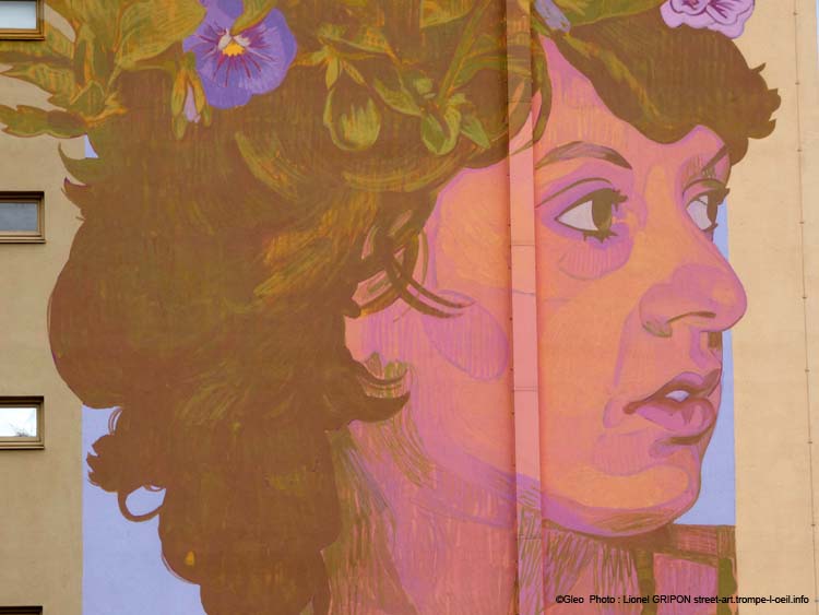 La femme aux fleurs