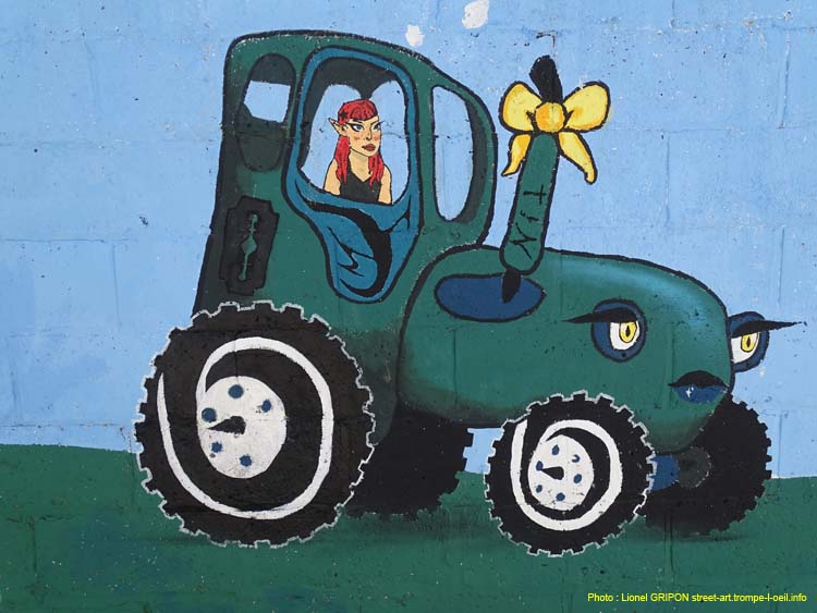 Défilé de tracteurs