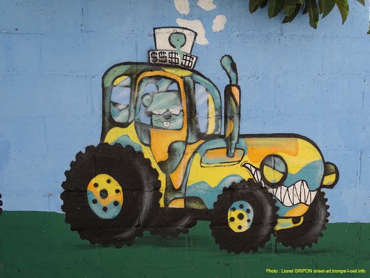 Défilé de tracteurs