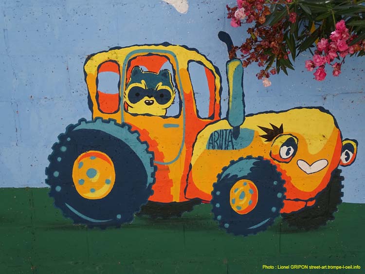 Défilé de tracteurs