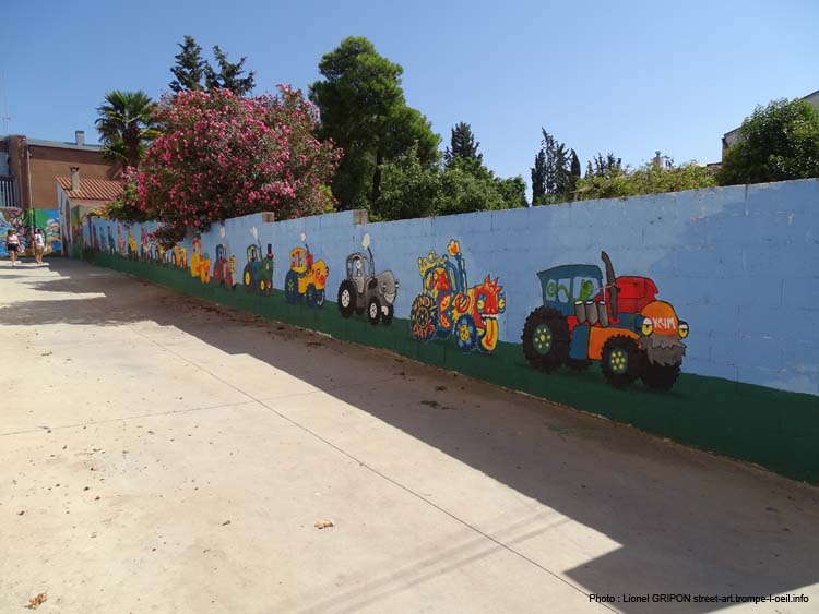 Défilé de tracteurs