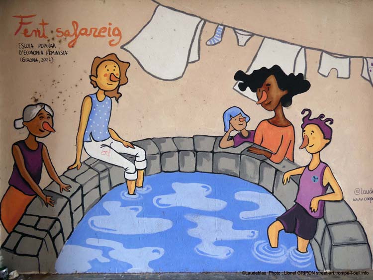 Bassin rafraîchissant