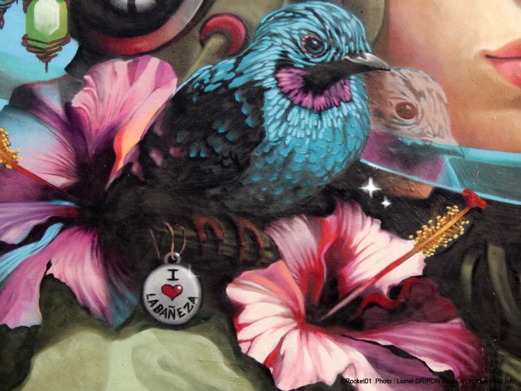 Guerriers dans un jardin